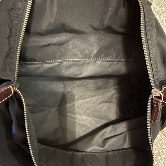 COPY - Dooley & Burke black, nylon with leather handles. - Picture 3 of 10